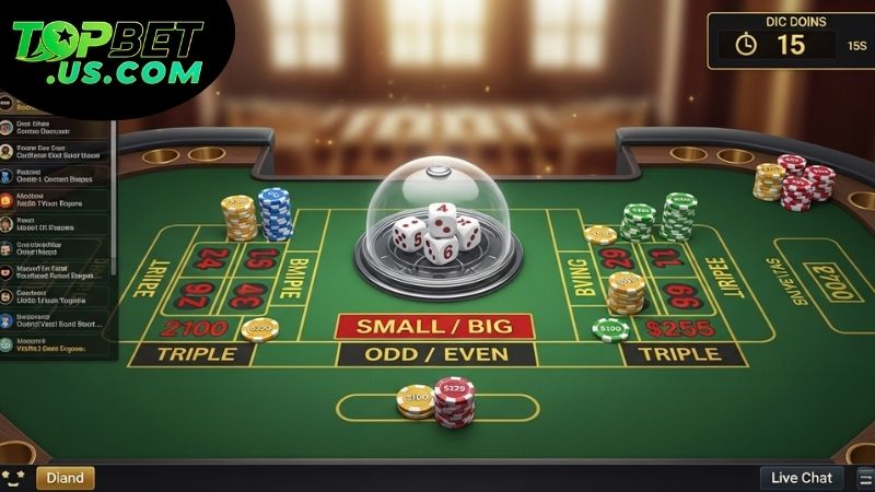 Bí quyết tăng cơ hội thắng trong cách chơi tài xỉu Topbet